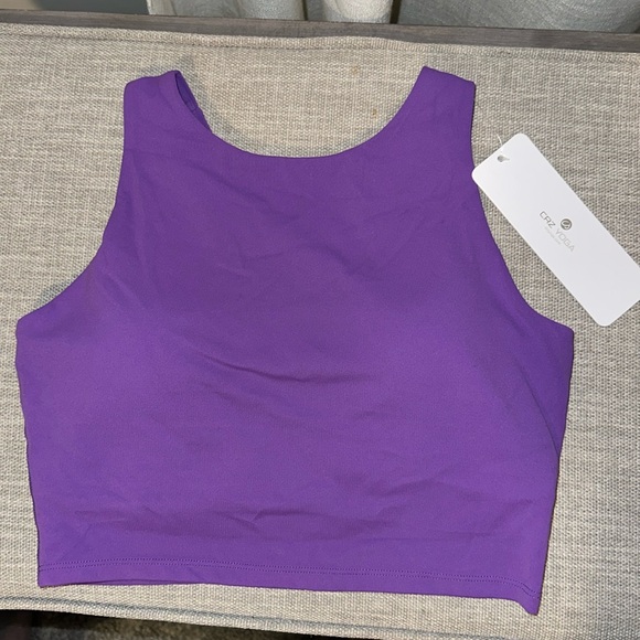 CRZ YOGA Other - CRZ YOGA High Neck Racerback top / sports bra Worn